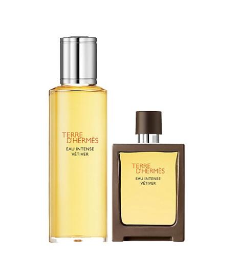 Terre D'hermes Eau Intense Vetiver 大地馥郁香根草淡香精旅行噴霧＋